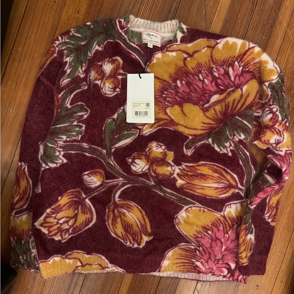 Sézane x Inoui Editions RARE NWT Boris Sweater Size S - Picture 3 of 4